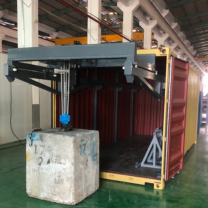 集装箱仓库5吨车载吊机