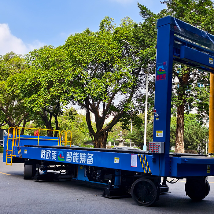 可搭载40吨行走重型集装箱装货机